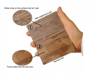Targeta de fusta amb clau d'hotel RFID de serigrafia professional de la Xina amb xip T5577