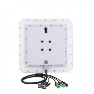 سیریل پورٹ RFID لانگ رینج UHF RFID ریڈر اور RFID اینٹینا 12dBi کے لیے گرم فروخت