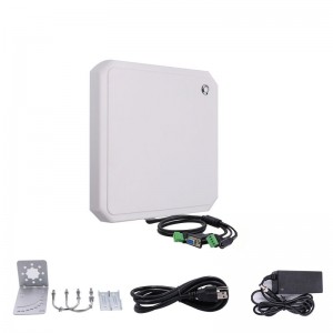 سیریل پورٹ RFID لانگ رینج UHF RFID ریڈر اور RFID اینٹینا 12dBi کے لیے گرم فروخت