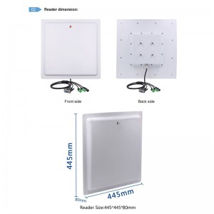 කර්මාන්තශාලා මිල UHF RFID UHF රීඩර් ඉලෙක්ට්‍රොනික ටැග් රීඩර් 915MHz දුරස්ථ කියවීම සහ ලිවීම
