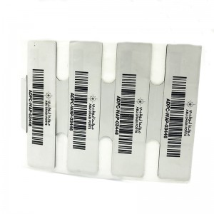 Kūlana kiʻekiʻe Hiki ke paʻi ʻia ma ka Metala 860-960MHz Mea holoholona palupalu UHF RFID Anti Metal Tag / Label